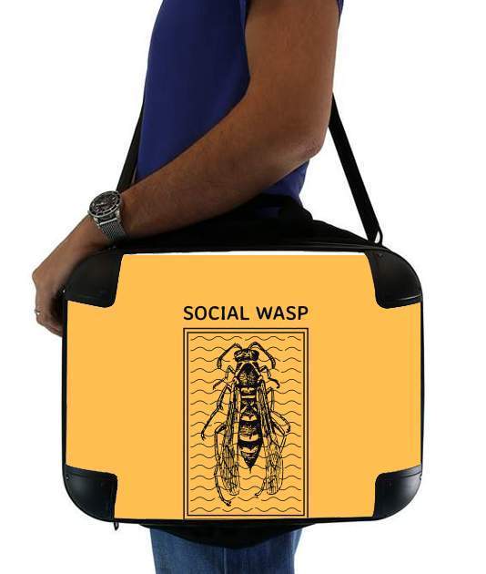 Social Wasp Vespula Germanica für Computertasche / Notebook / Tablet