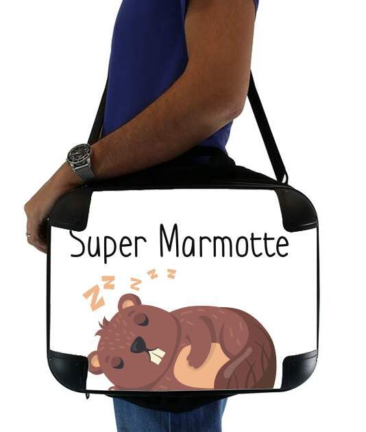 Super marmotte für Computertasche / Notebook / Tablet