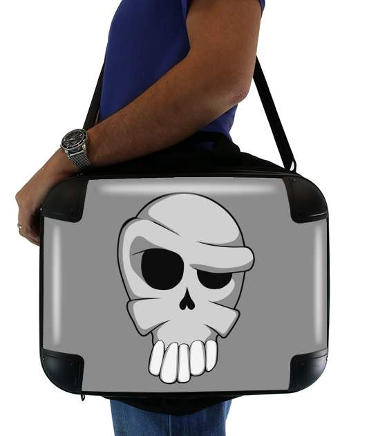 Toon Skull für Computertasche / Notebook / Tablet