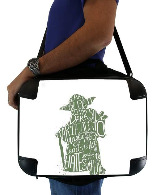 Yoda Force be with you für Computertasche / Notebook / Tablet