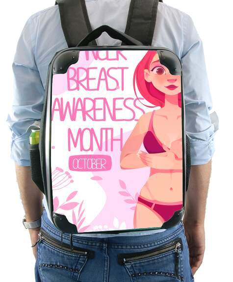 October breast cancer awareness month für Rucksack