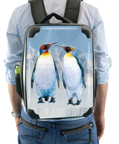 penguin love für Rucksack