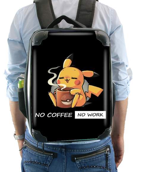 Pikachu Coffee Addict für Rucksack