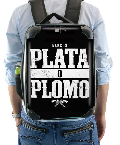Plata O Plomo Narcos Pablo Escobar für Rucksack