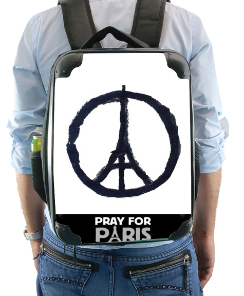 Pray For Paris - Eiffel Tower für Rucksack
