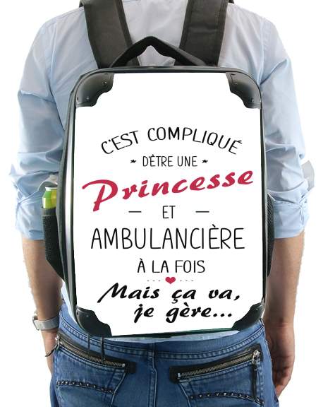 Princesse et ambulanciere für Rucksack