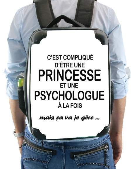 Psychologue et princesse für Rucksack