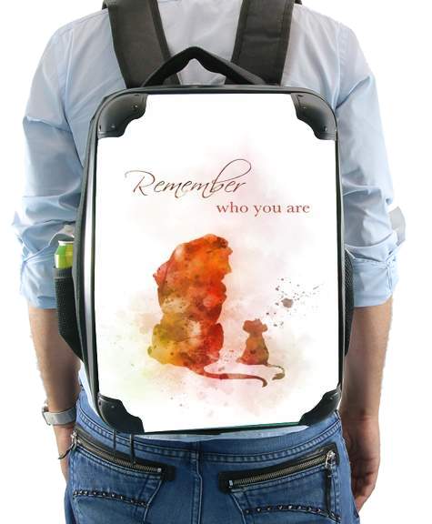 Remember Who You Are Lion King für Rucksack