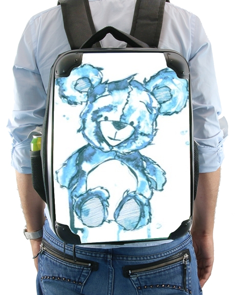 Teddy Bear blau für Rucksack