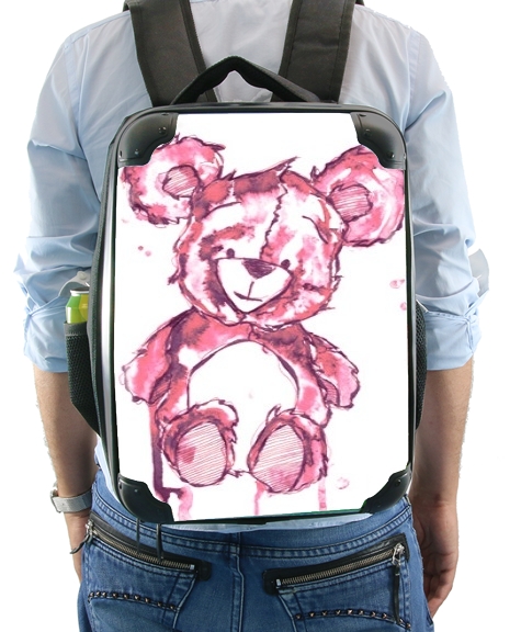 Teddy Bear rosa für Rucksack
