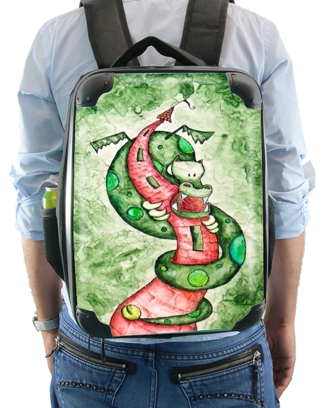 The Dragon and The Tower für Rucksack