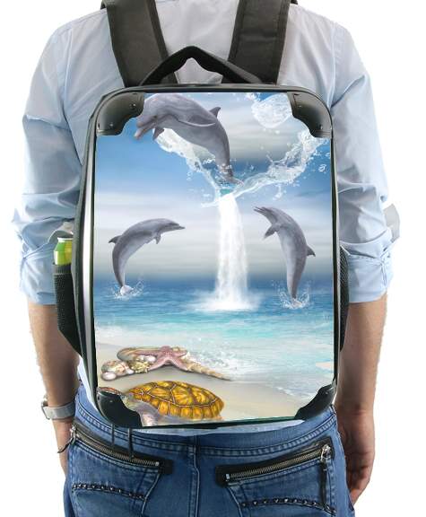 The Heart Of The Dolphins für Rucksack