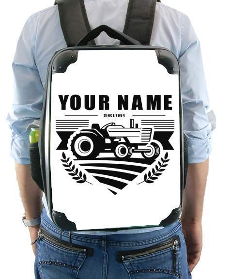 Tractor Farm Logo Custom für Rucksack