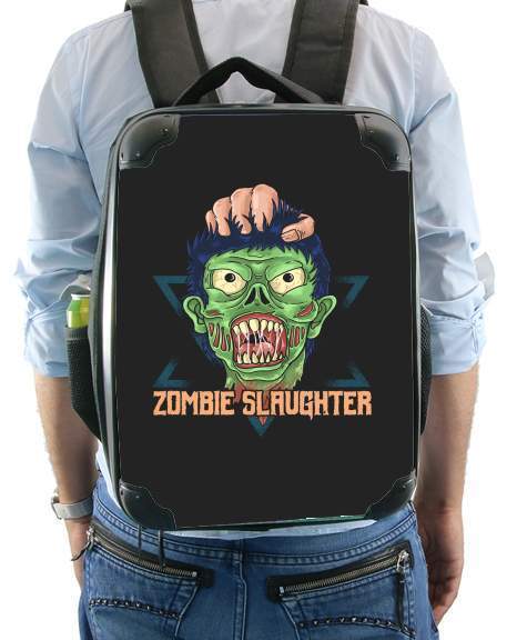 Zombie slaughter illustration für Rucksack