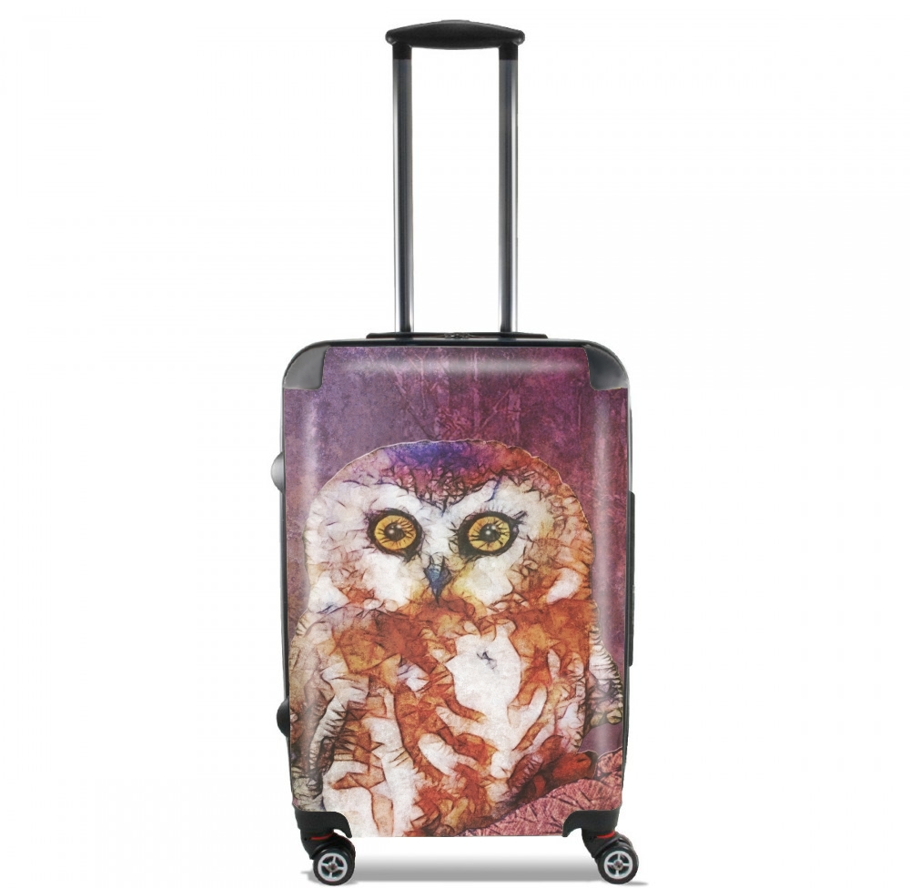 abstract cute owl für Kabinengröße Koffer