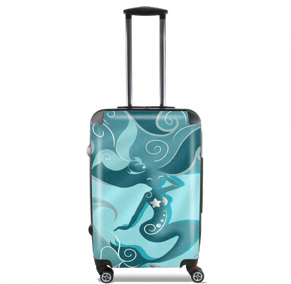 Blue Mermaid  für Kabinengröße Koffer