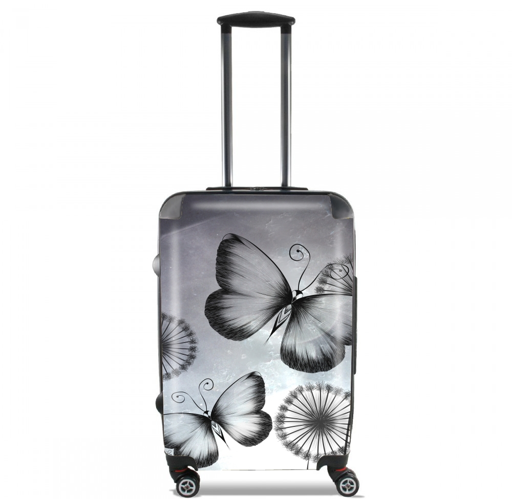Butterflies Dandelion für Kabinengröße Koffer