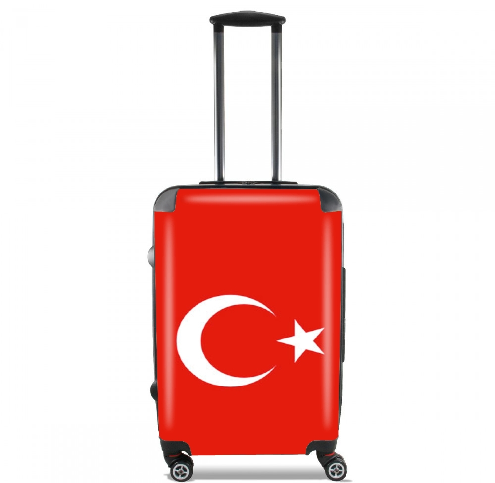 Flagge der Türkei für Kabinengröße Koffer