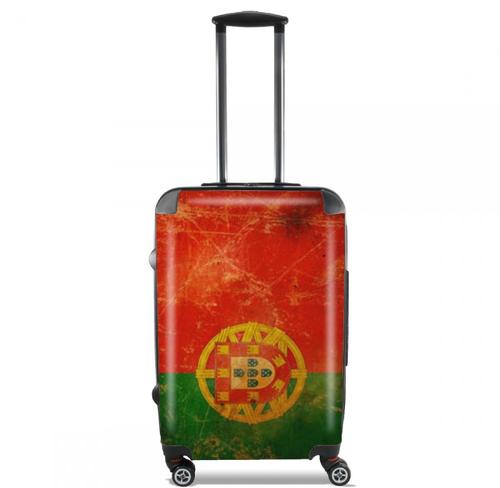 Fahne Vintage Portugal für Kabinengröße Koffer