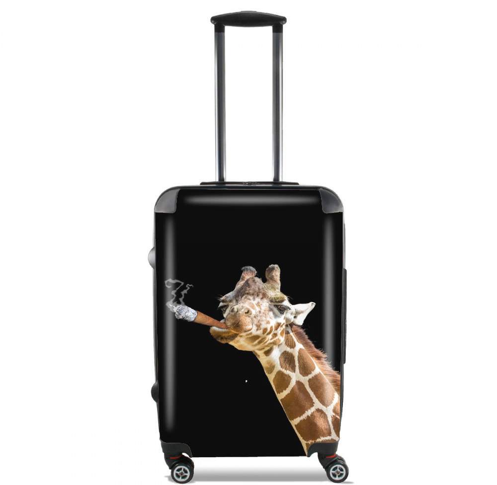 Girafe smoking cigare für Kabinengröße Koffer
