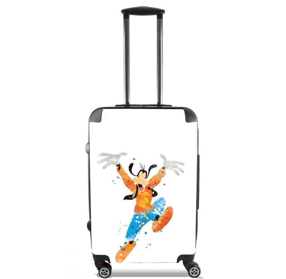 Goofy Art Watercolor für Kabinengröße Koffer
