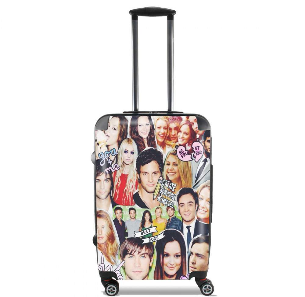 Gossip Girl Fan Collage für Kabinengröße Koffer