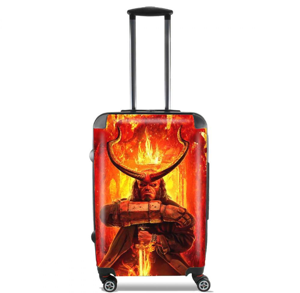 Hellboy in Fire für Kabinengröße Koffer