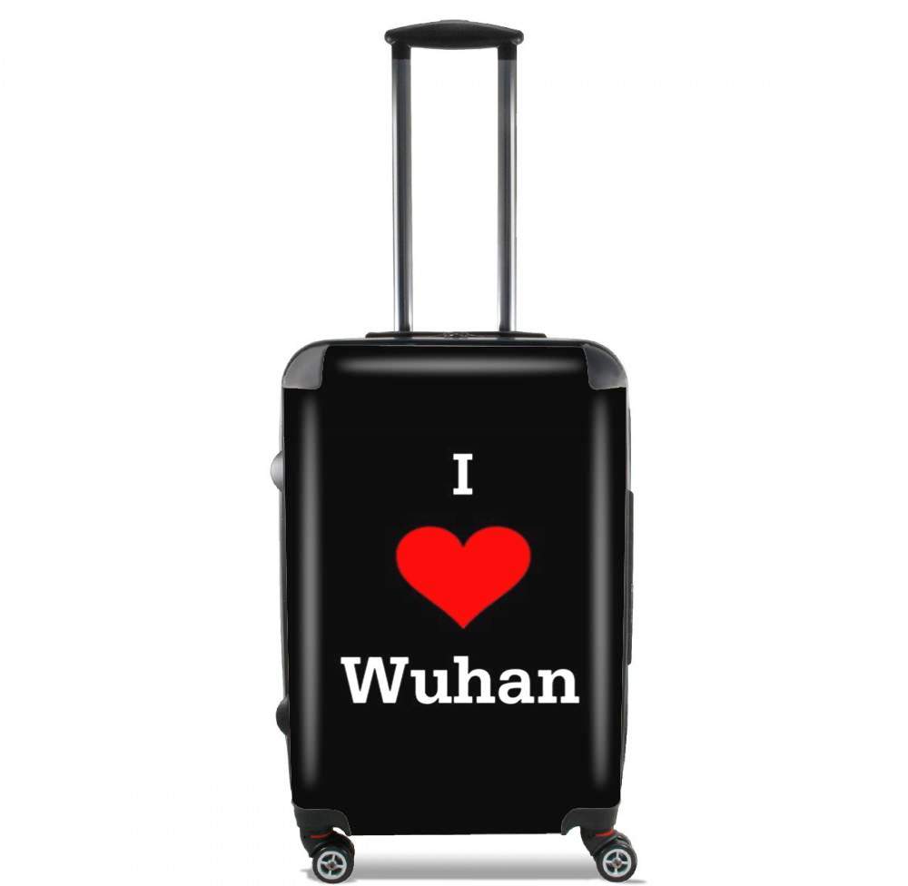 I love Wuhan Coronavirus für Kabinengröße Koffer