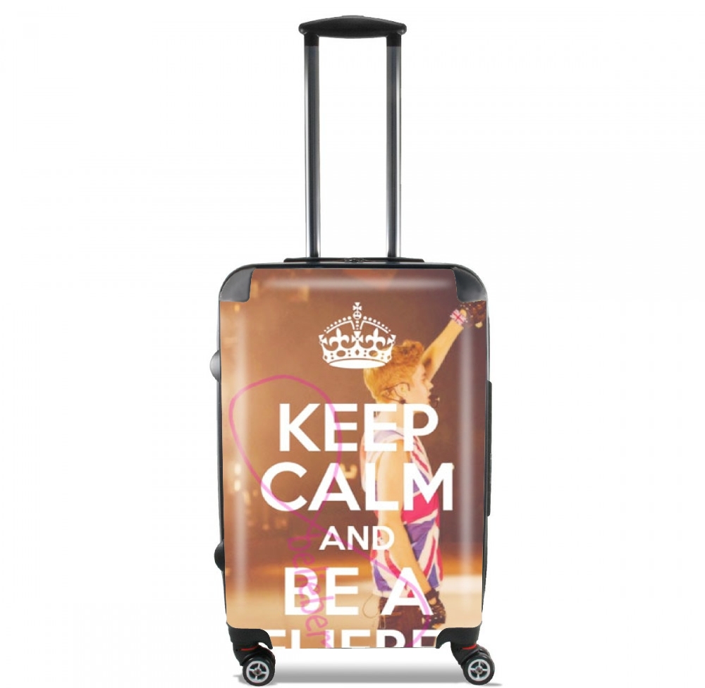 Keep Calm And Be a Belieber für Kabinengröße Koffer