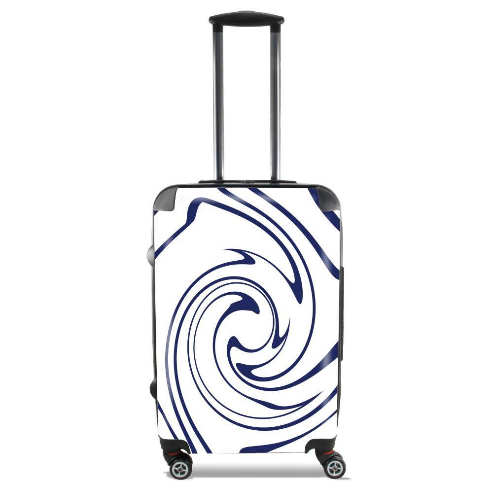 Liquid Lines (Blue) für Kabinengröße Koffer