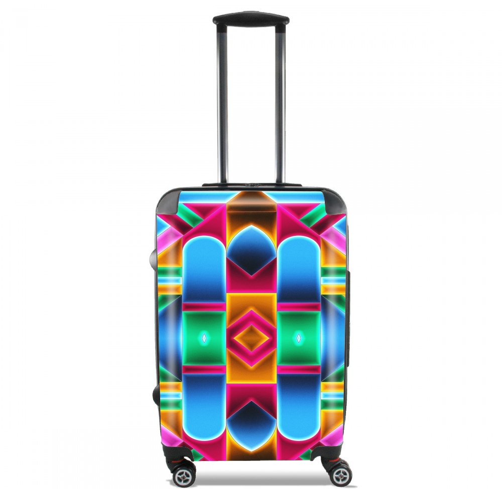 Neon Colorful für Kabinengröße Koffer