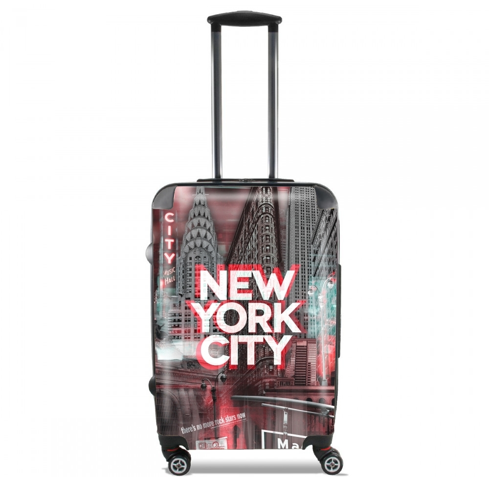 New York City II [red] für Kabinengröße Koffer