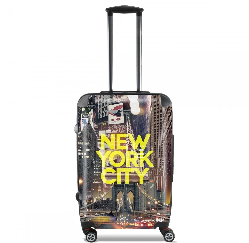 New York City II [yellow] für Kabinengröße Koffer