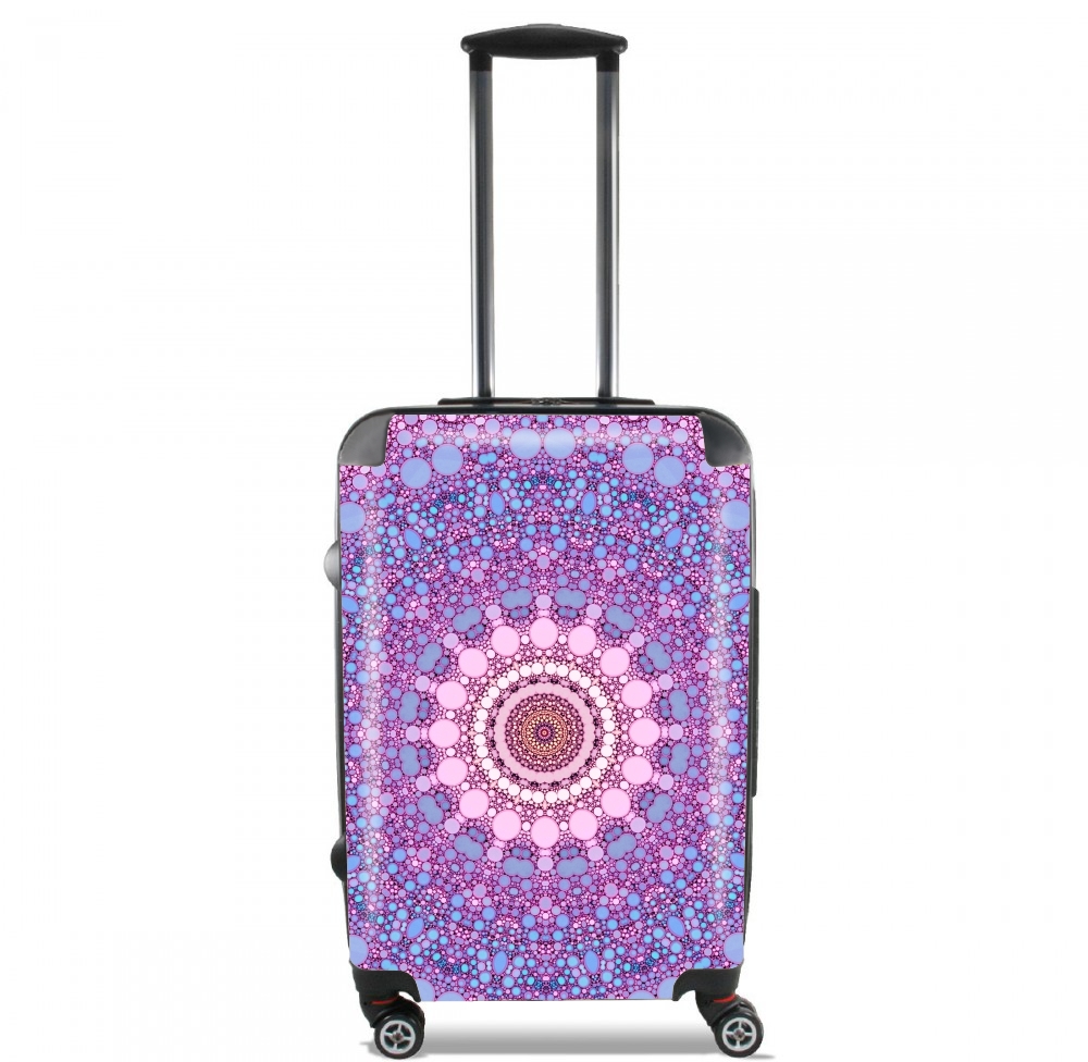 pink and blue kaleidoscope für Kabinengröße Koffer