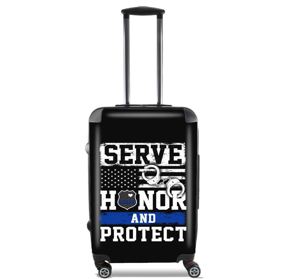 Police Serve Honor Protect für Kabinengröße Koffer