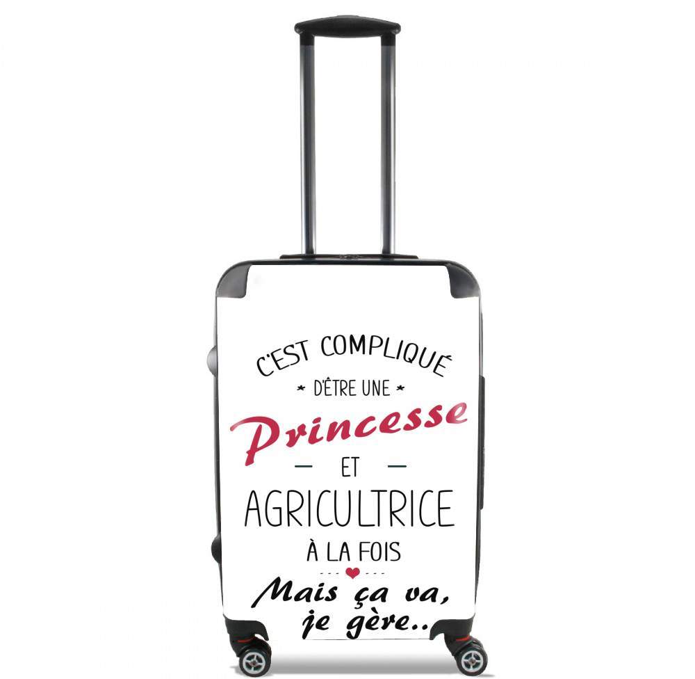 Princesse et agricultrice für Kabinengröße Koffer