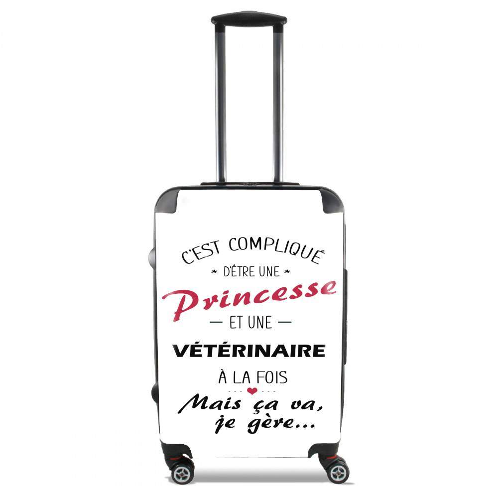 Princesse et veterinaire für Kabinengröße Koffer