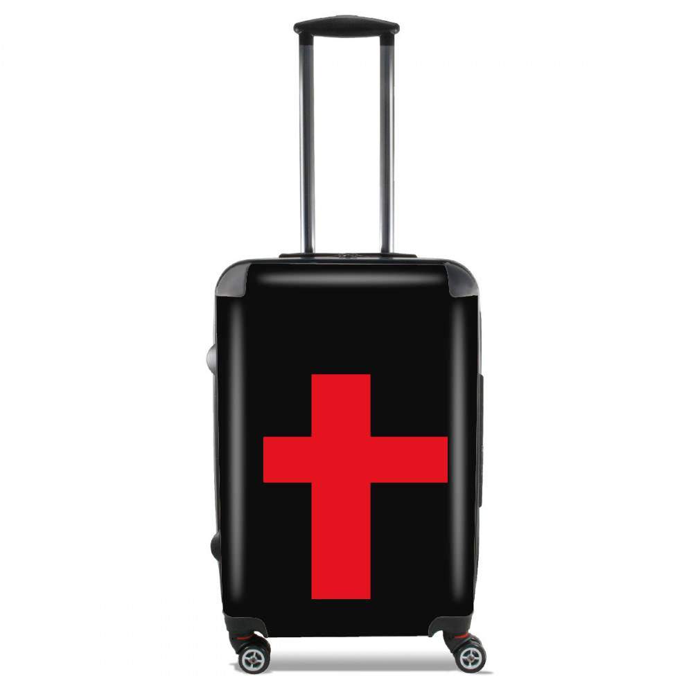 Red Cross Peace für Kabinengröße Koffer