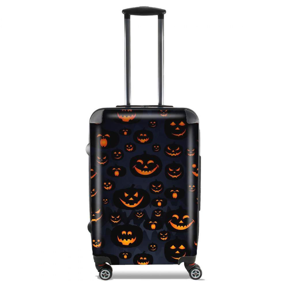 Scary Halloween Pumpkin für Kabinengröße Koffer