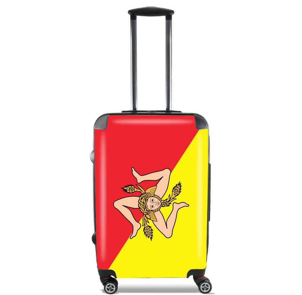 Sicile Flag für Kabinengröße Koffer