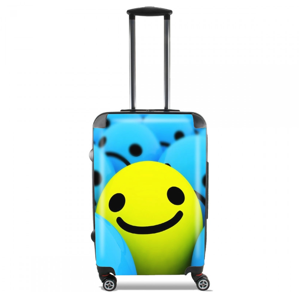 Smiley - Smile or Not für Kabinengröße Koffer
