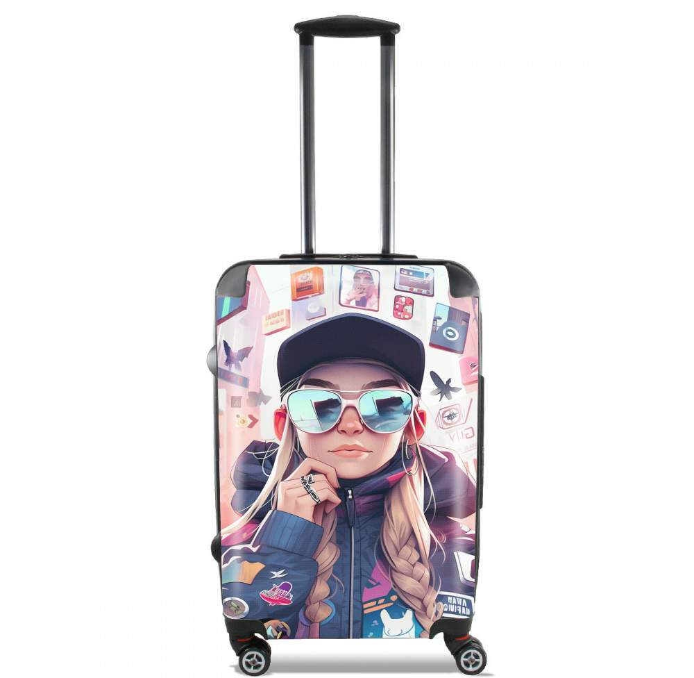 Travel Girl für Kabinengröße Koffer