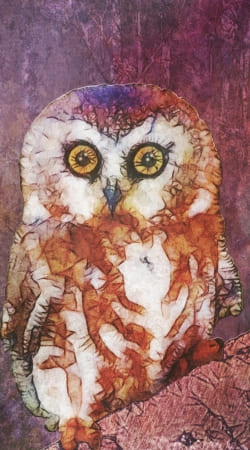 abstract cute owl handyhüllen