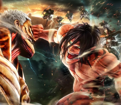Attack on titan - Shingeki no Kyojin handyhüllen