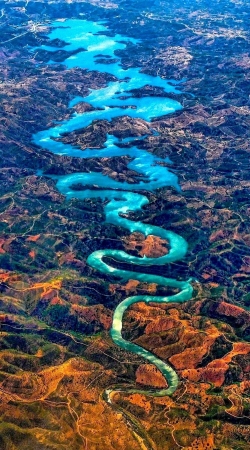 Blue dragon river portugal handyhüllen