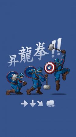 Captain America - Thor Hammer handyhüllen