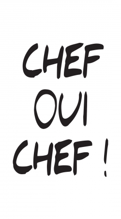 Chef Oui Chef hülle