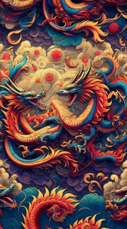 Chinese Dragon Oracle hülle