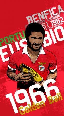 Eusebio Tribute Portugal handyhüllen