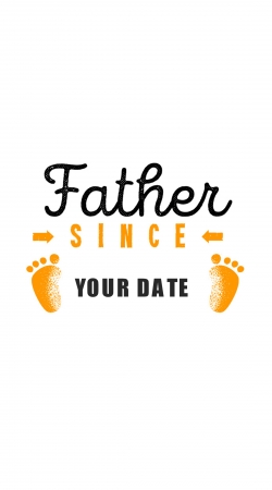 Father Since your YEAR handyhüllen